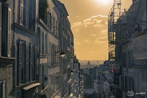 Jolie vue depuis Montmartre