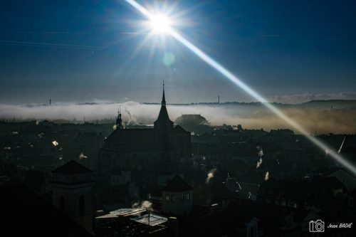 Pragues un jour d'hiver.